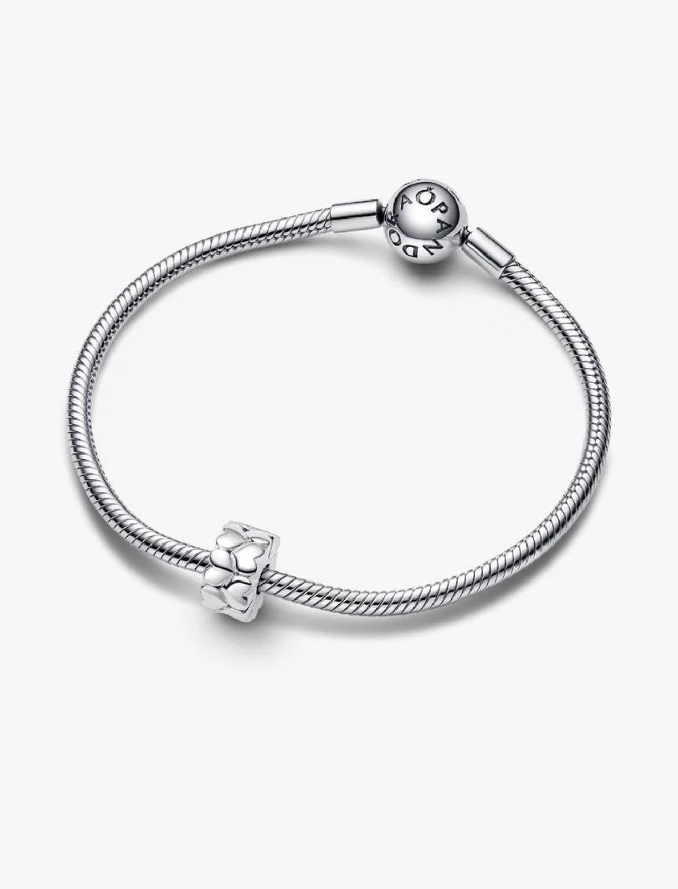 Pandora Heart Pattern Clip Charm