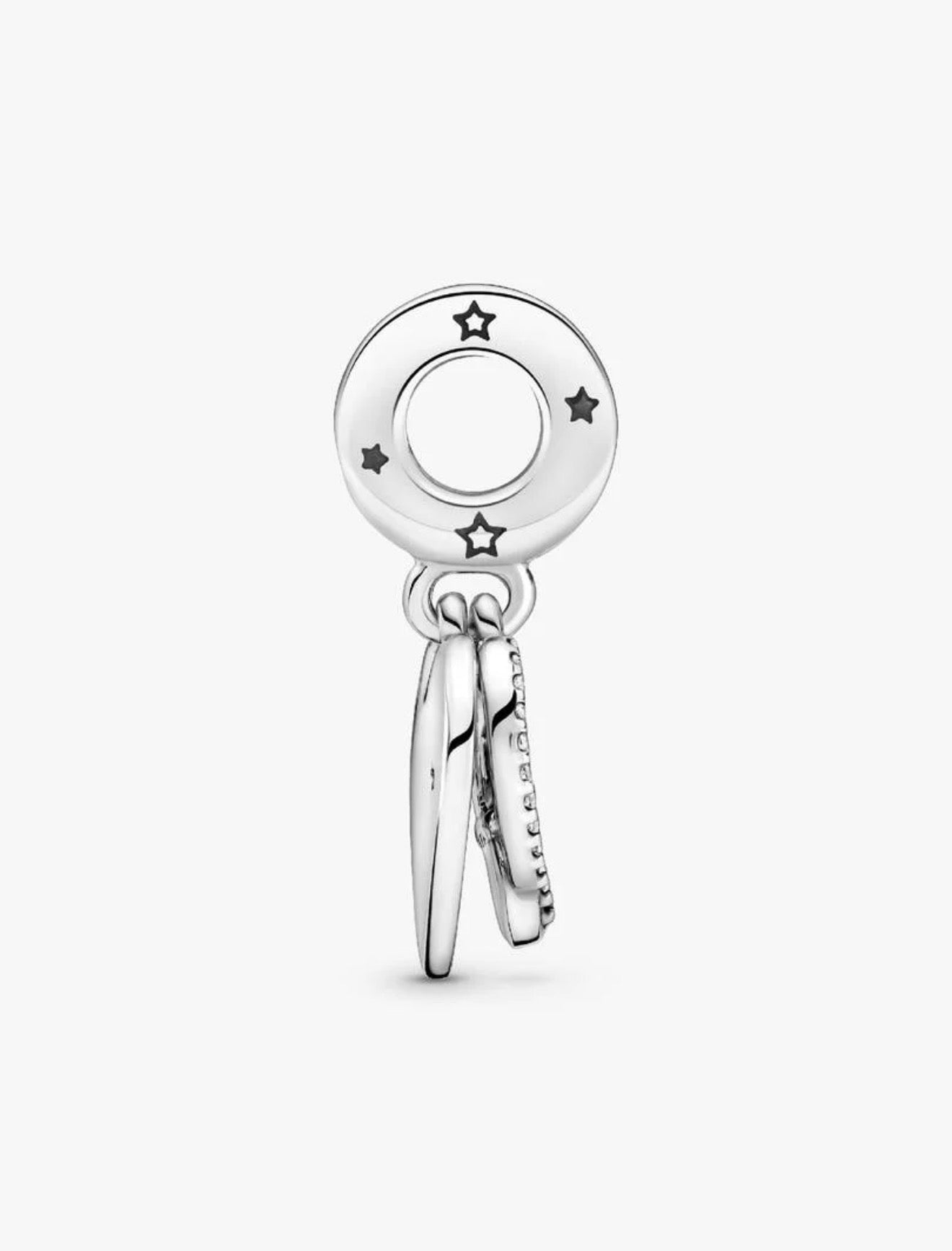 Pandora Cats & Hearts Dangle Charm