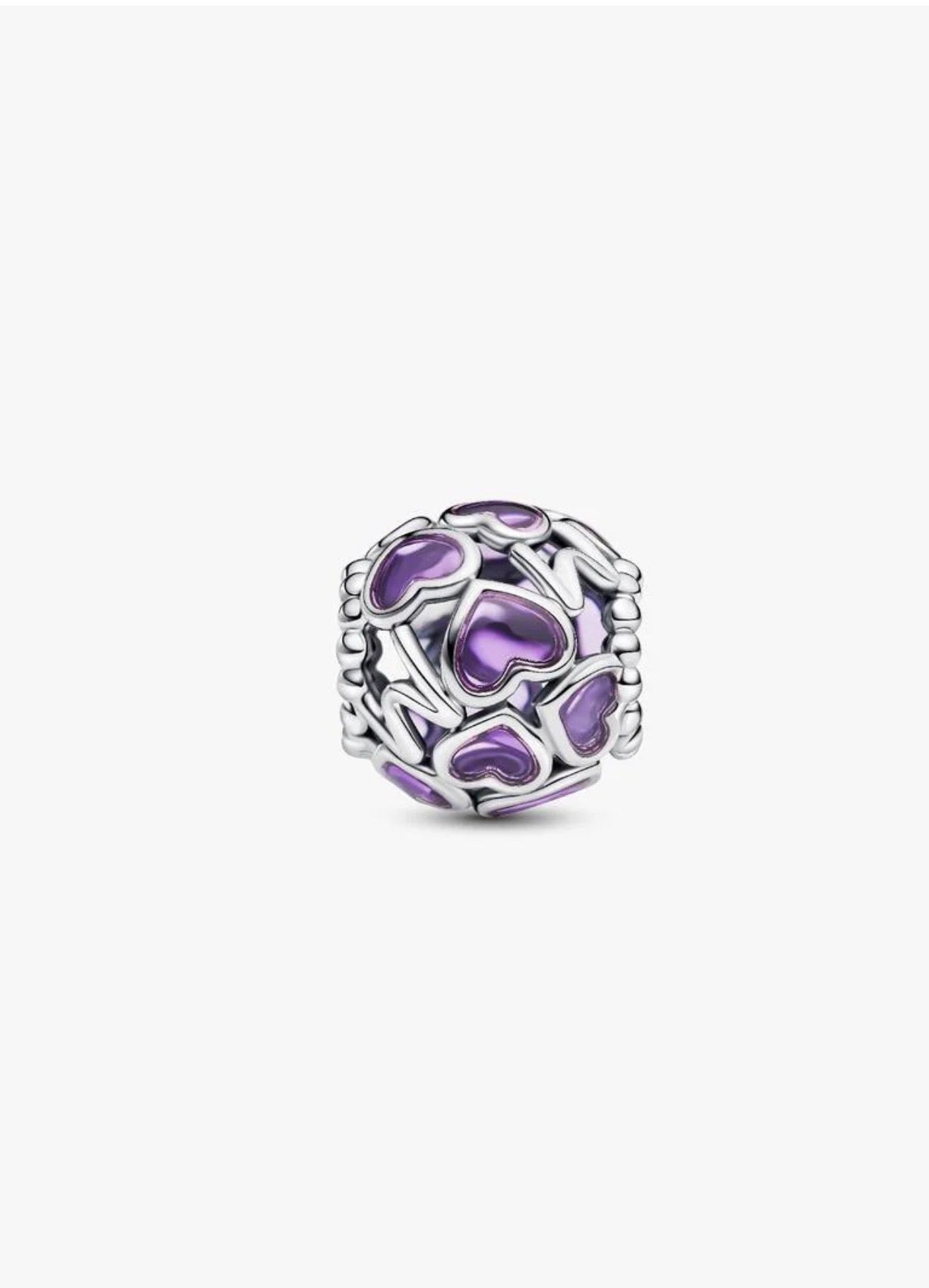 Pandora Openwork Hearts Mom Charm