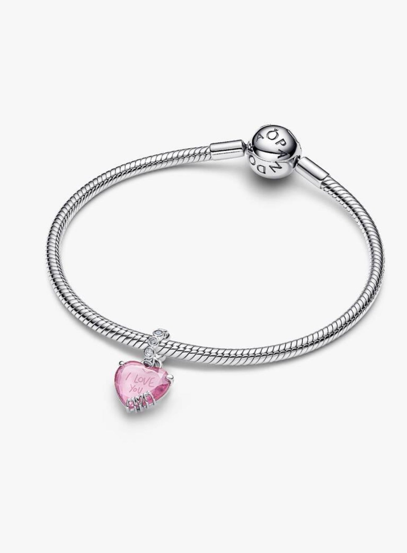 Pandora I Love You Mom Dangle Charm