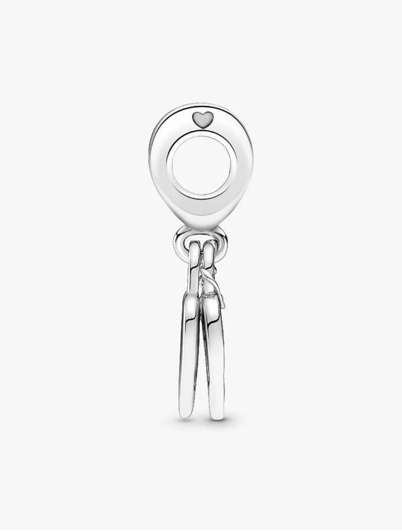 Pandora Rose Heart Padlock Dangle Charm