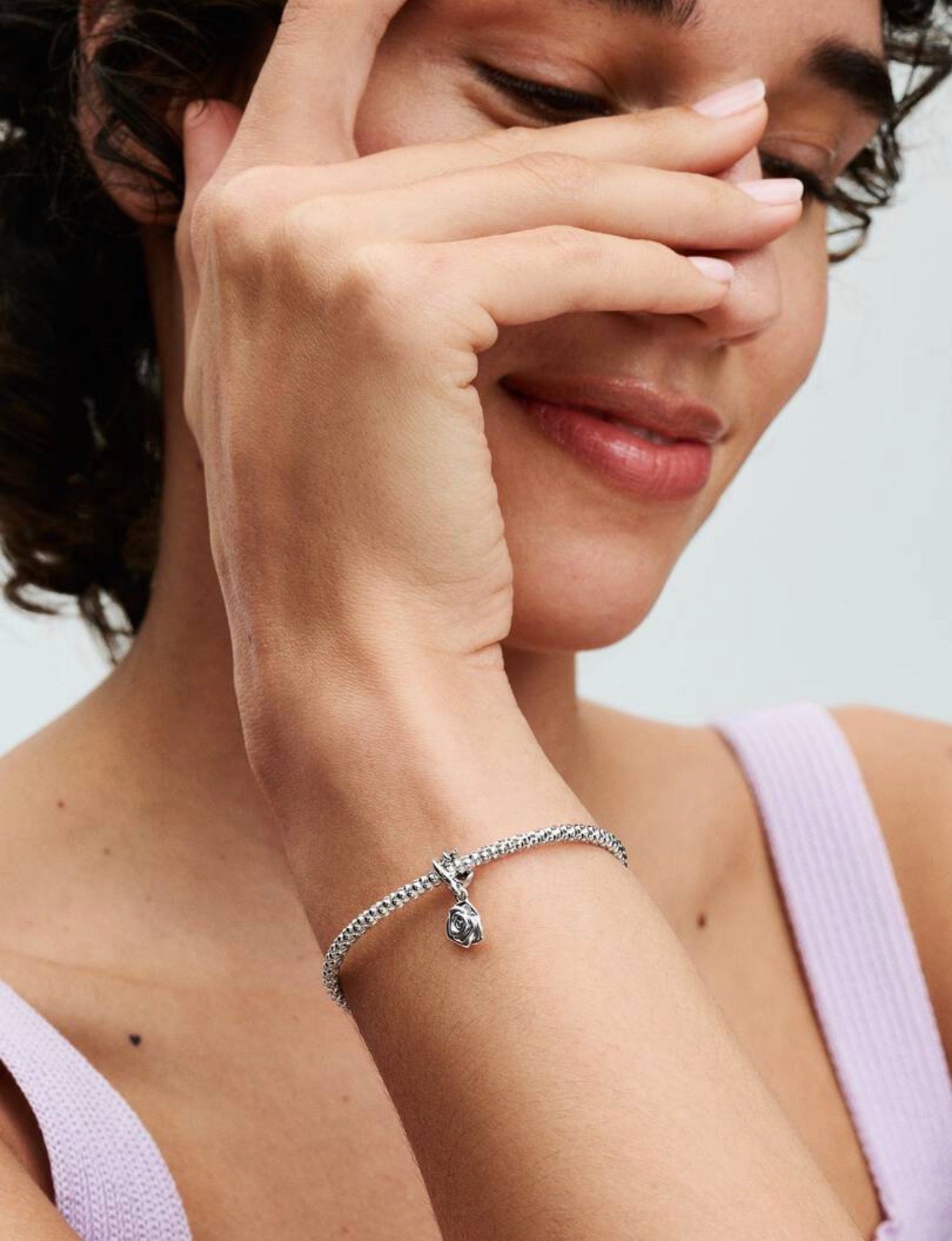 Pandora Rose in Bloom Dangle Charm