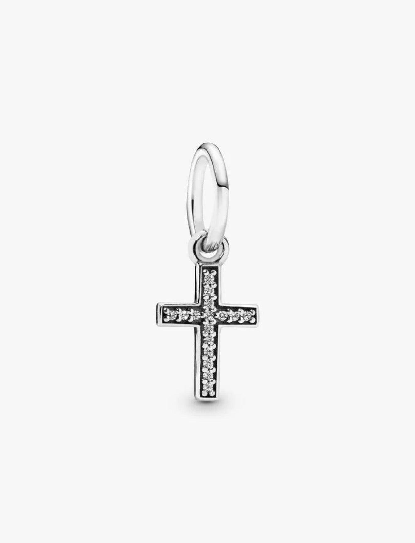 Pandora Sparkling Cross Dangle Charm