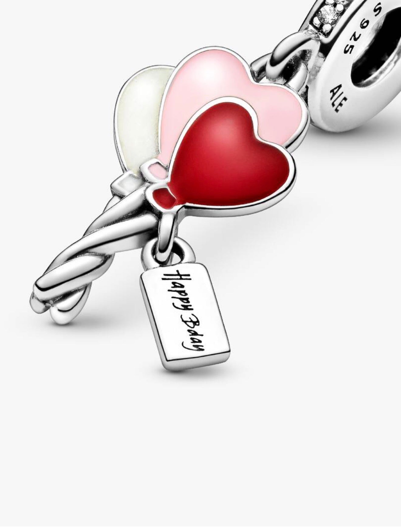 Pandora Happy Bday Balloon Dangle Charm