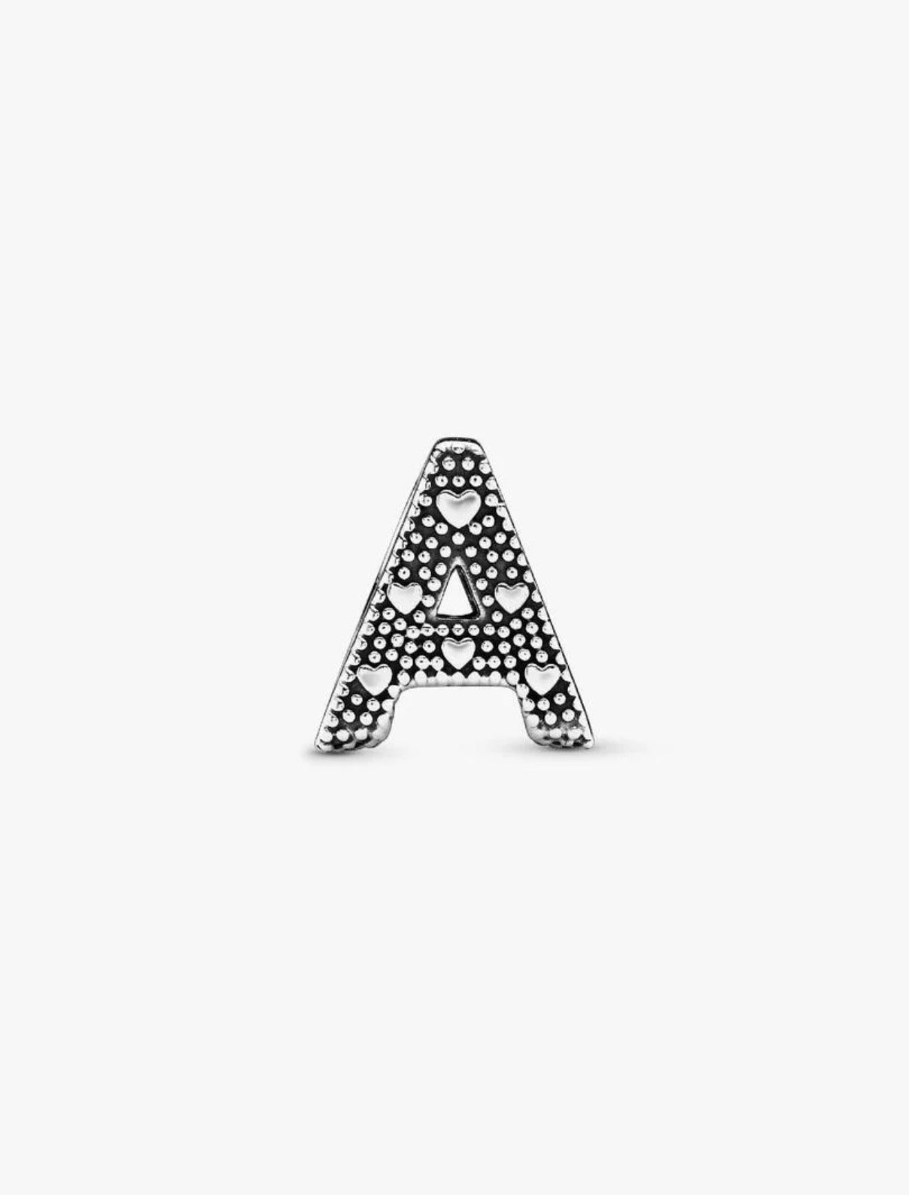 Pandora Letter A Alphabet Charm