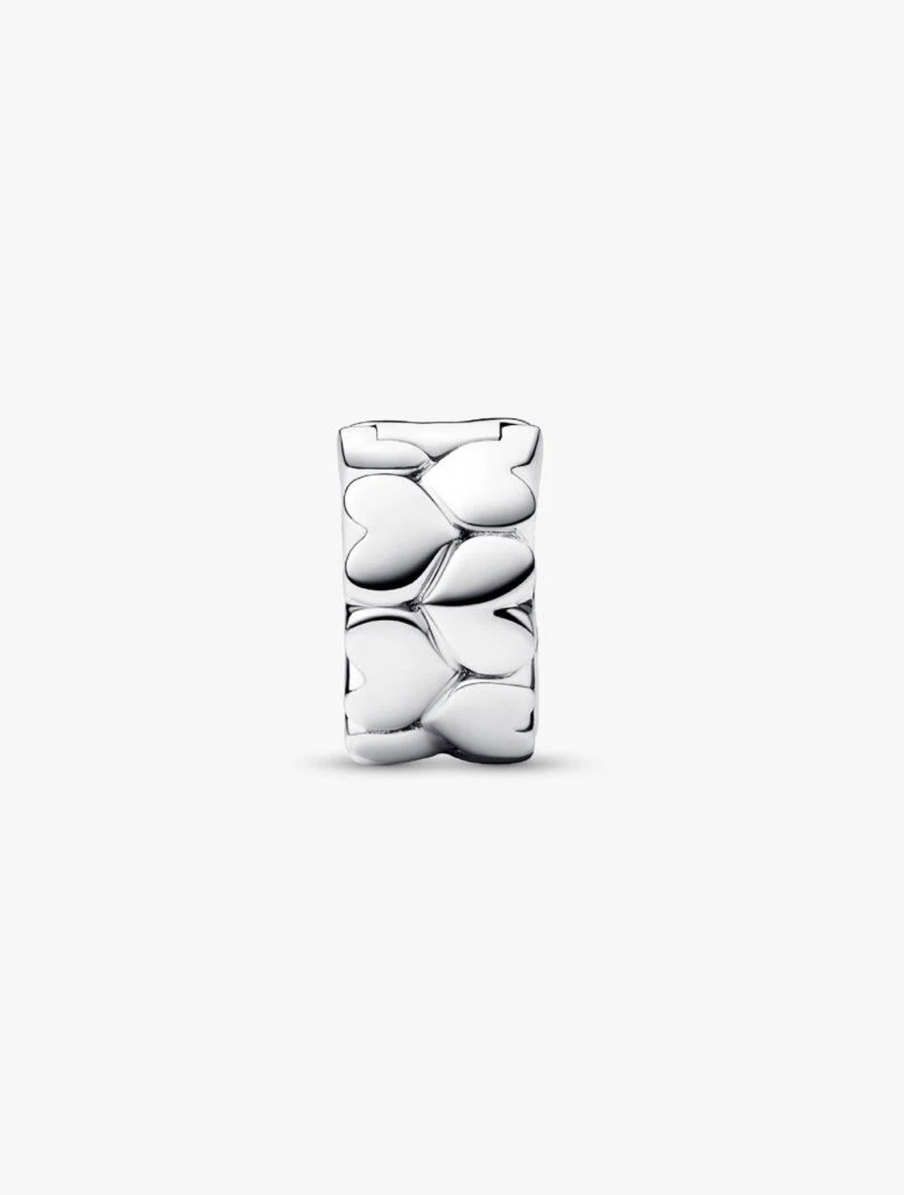 Pandora Heart Pattern Clip Charm