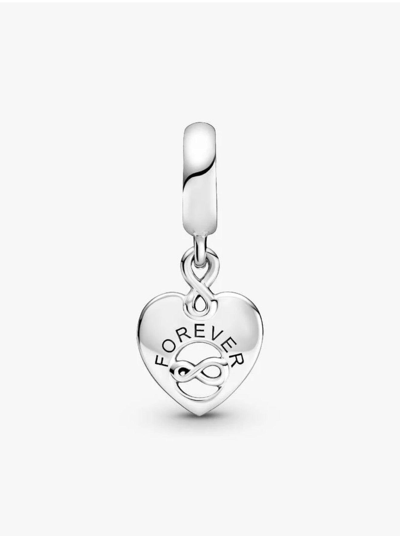 Pandora Friends Forever Heart Dangle Charm