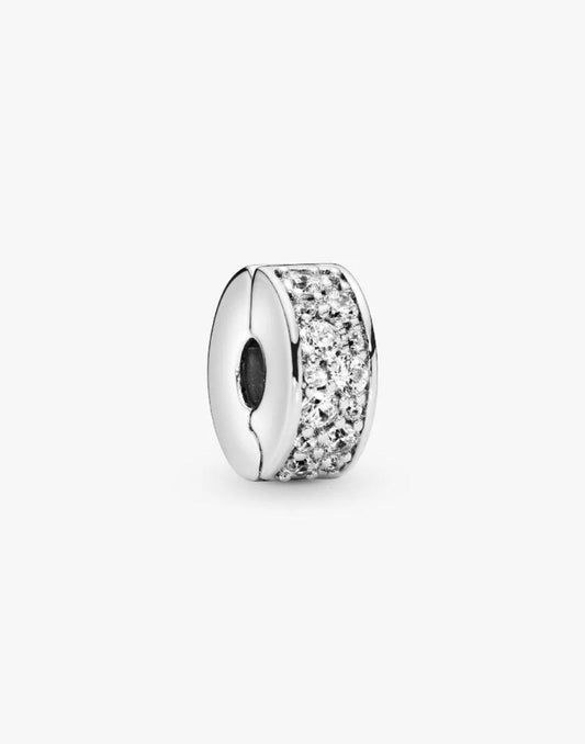 Pandora Clear Pavé Clip Charm