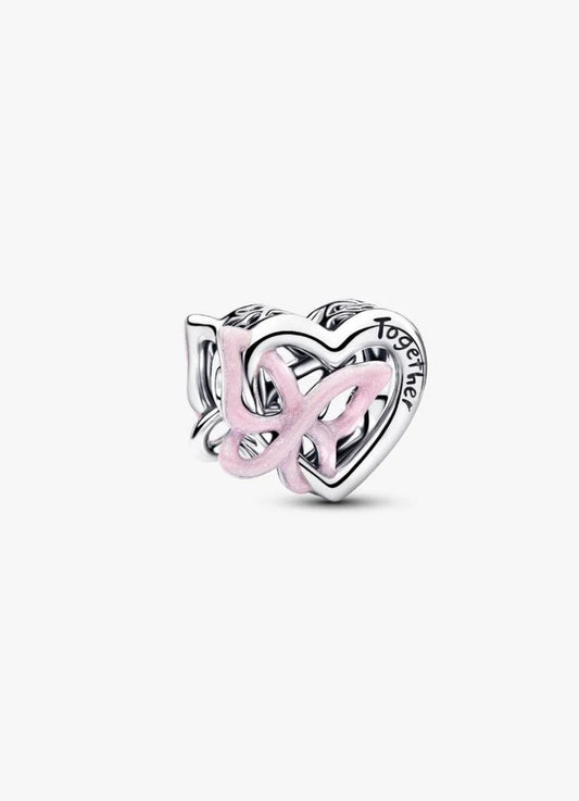 Pandora Entwined Heart & Butterfly Charm