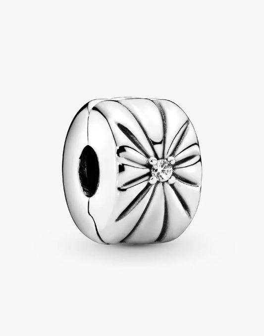 Pandora Sparkling Sunburst Clip Charm