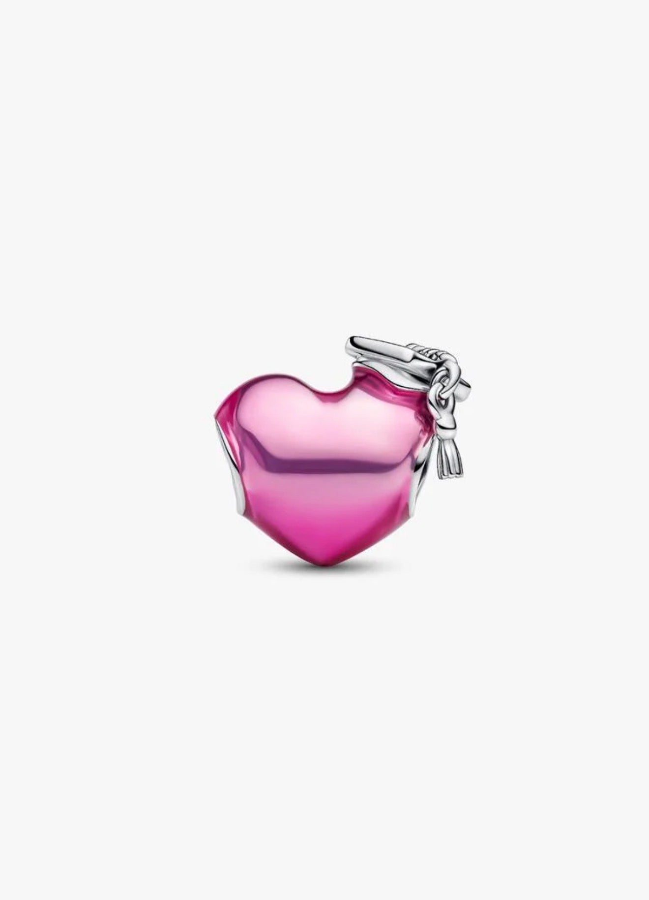 Pandora Graduation 2026 Pink Heart Charm