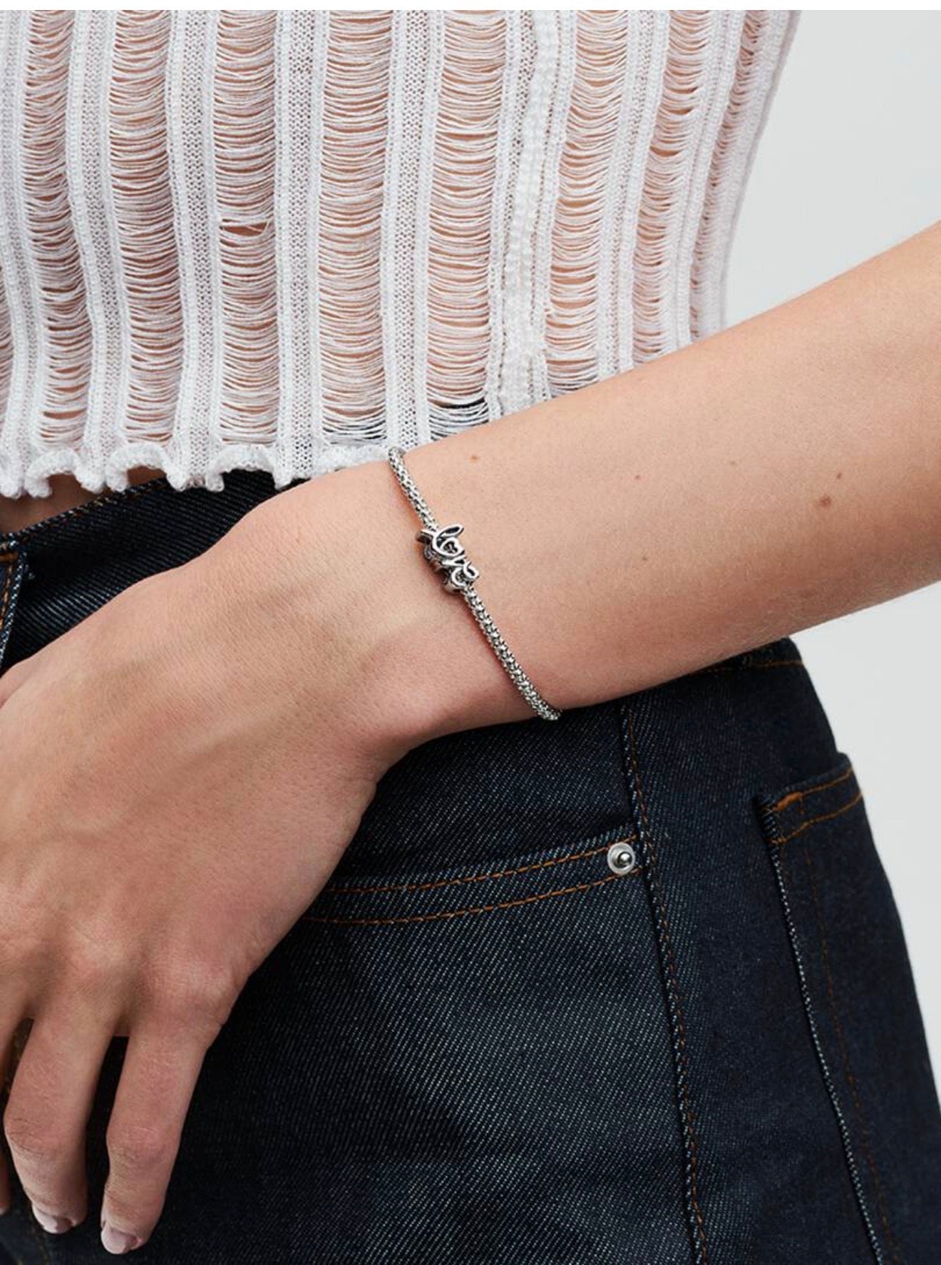 Pandora Handwritten Love Charm
