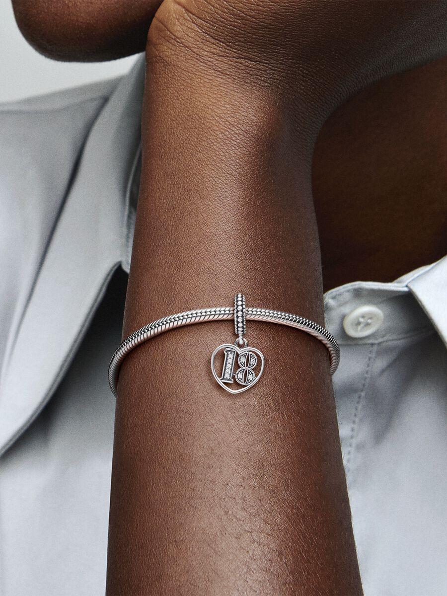 Pandora 18th Celebration Dangle Charm